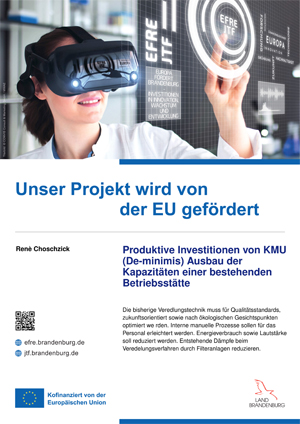 Unser Projekt wird von der EU gefördert Bild: Unser Projekt wird von der EU gefördert